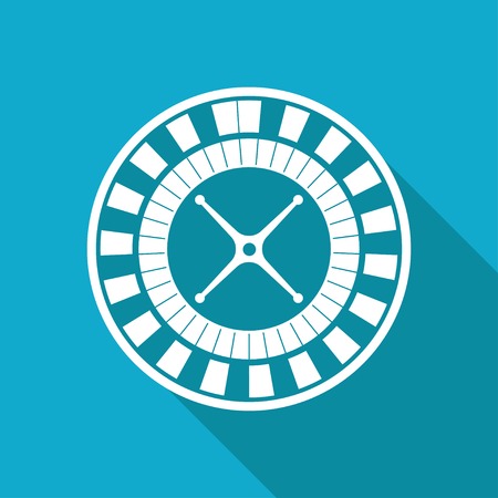 Blue roulette wheel winstar craps